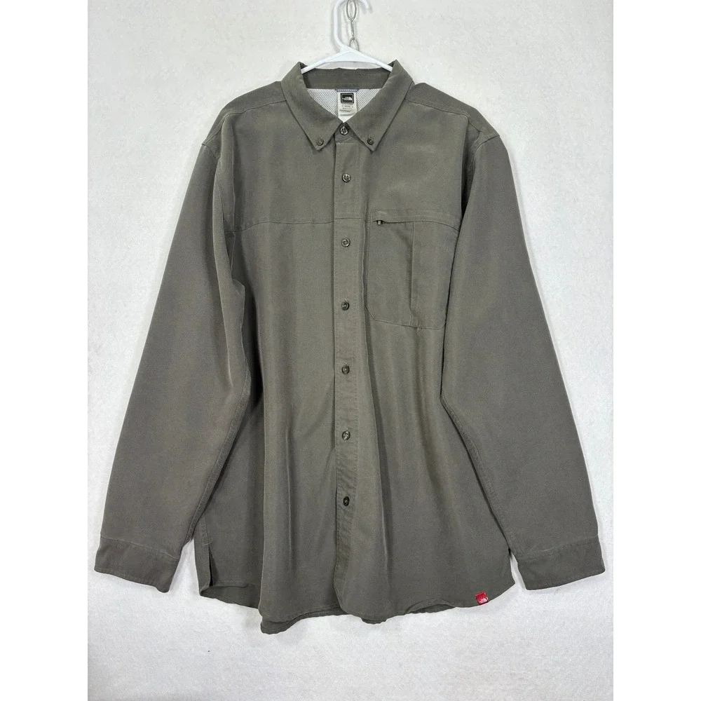 The North Face Button Down Shirt XL Modal Blend Gorpcore‎ Utility